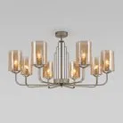 Потолочная люстра Eurosvet 60138/8 перламутровое золото Defi a060907