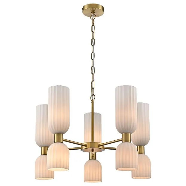 светильник подвесной, E14, 10x40W Velante 281-403-10 Современный стиль