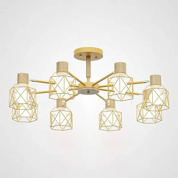 Потолочная Люстра Corf B3 Yellow 8 Lamps ImperiumLoft 189497-26