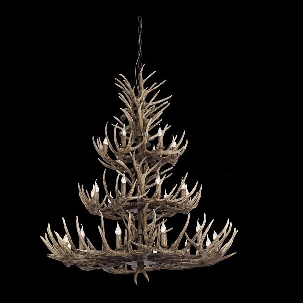 Люстра подвесная Серый E14 27*40W (из 3-х коробок) ST Luce SL154.703.27 CORNA