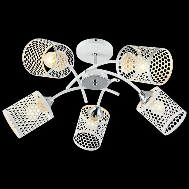 Потолочная люстра Reluce 01332-0.3-05 WH+CR Потолочная люстра Reluce 01332-0.3-05 WH+CR