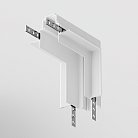 Коннектор угловой внутренний встраиваемый белый Maytoni TRA010ICL-22W Gravity