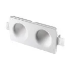 Светильник встраиваемый в стену под покраску IP20 GU10 2*50W 220-240V Novotech 371014 CAIL