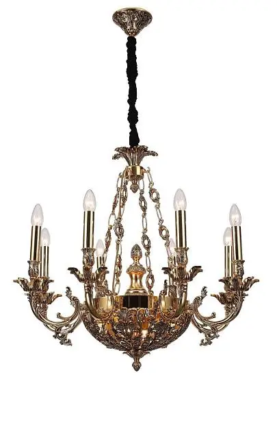 Подвесная люстра Lucia Tucci 1781.8.2 Firenze Antique Gold Подвесная люстра Lucia Tucci 1781.8.2 Firenze Antique Gold