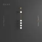 Бра ADILS WALL 5 ламп Lampatron 7556-21130