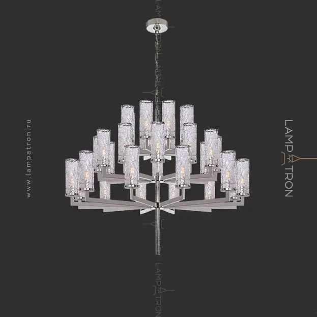 Люстра FEAT LUX 21 лампа. Никель Lampatron 7448-20999 Люстра FEAT LUX 21 лампа. Никель Lampatron 7448-20999