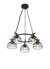 Люстра Rivolli 1018-206 Agarola P5 черный E27*5 40W (16)