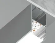 Алюминиевый профиль накладной/подвесной 2м Ambrella light GP3000AL Profile System