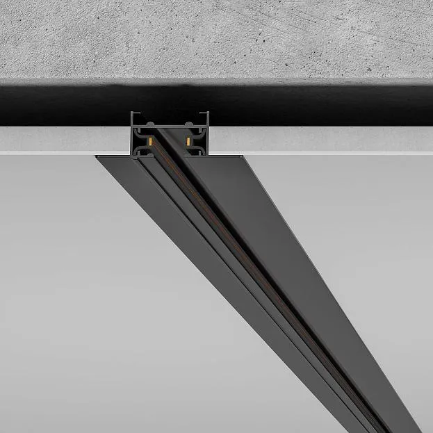 Однофазный шинопровод 1 м Elektrostandard 85082/00 Track Rail BK Recessed a057091