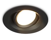 Встраиваемый светильник Ambrella light TN1142 BK черный IP44 GU5.3 D95*38