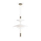 Подвесной светильник Loft IT 10244/C Brass Skylar