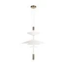 Подвесной светильник Loft IT 10244/C Brass Skylar