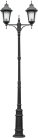 Наземный фонарь Oasis Light 79760MA/E7 Bl MUNICH 2М