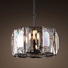 Подвесная люстра RH Harlow Crystal Round Chandelier 4 ImperiumLoft 75317-22 40.1010.MT.BL.T1B