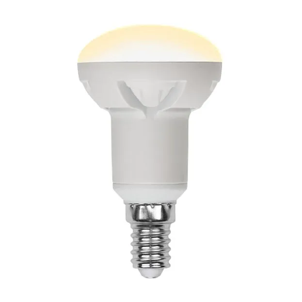 Лампочка светодиодная Uniel LED-R50 7W/3000K/E14/FR/DIM PLP01WH картон Лампочка светодиодная Uniel LED-R50 7W/3000K/E14/FR/DIM PLP01WH картон