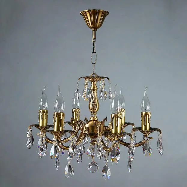 Подвесная люстра Ambiente 2226/6 AB Tear Drop Benisa Подвесная люстра Ambiente 2226/6 AB Tear Drop Benisa