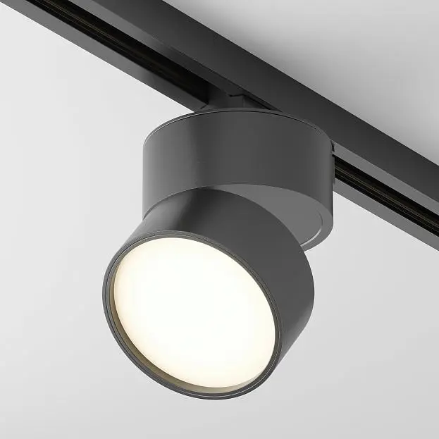 Трековый светильник Technical Maytoni TR007-1-12W3K-B-1 Onda Трековый светильник Technical Maytoni TR007-1-12W3K-B-1 Onda