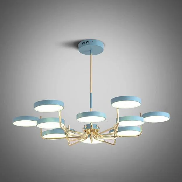 Люстра на штанге TAVIS D115 Blue ImperiumLoft 228996-26 TAVIS01