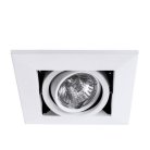 Светильник встраиваемый поворотный Arte Lamp Technika квадратный A5941PL-1WH
