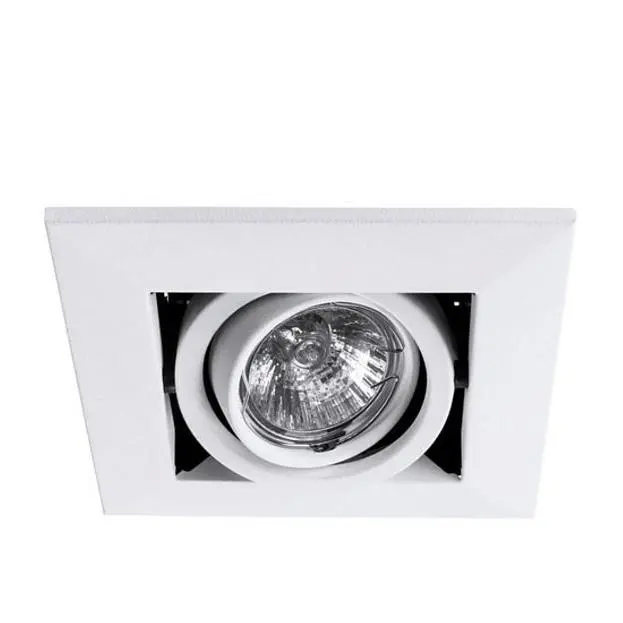 Светильник встраиваемый поворотный Arte Lamp Technika квадратный A5941PL-1WH Светильник встраиваемый поворотный Arte Lamp Technika квадратный A5941PL-1WH