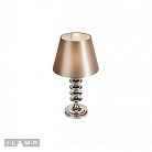 Настольная лампа iLamp T2406-1 Nickel Rolling