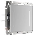 Умный сенсорный выключатель двухклавишный (серебряный) Werkel W4523006 a064144