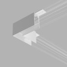 Коннектор угловой для накладного шинопровода Elektrostandard 85090/11 белый Slim Magnetic a062195