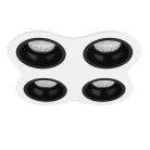 Встраиваемый светильник Lightstar D64607070707 DOMINO ROUND