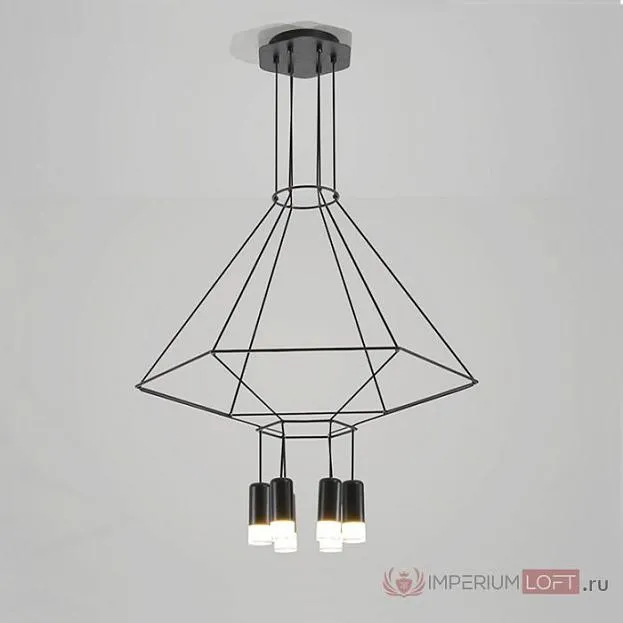 Подвесной светильник Via 6 round ImperiumLoft 177940-26 Via01