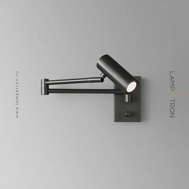 Бра VALLBO LUX Цвет Черный. Нейтральный свет Lampatron 8286-22588 Бра VALLBO LUX Цвет Черный. Нейтральный свет Lampatron 8286-22588