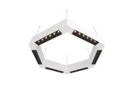Подвесной светодиодный светильник 0,5м 36Вт 48° Donolux dl18515s111w36.48.500bw Eye-hex