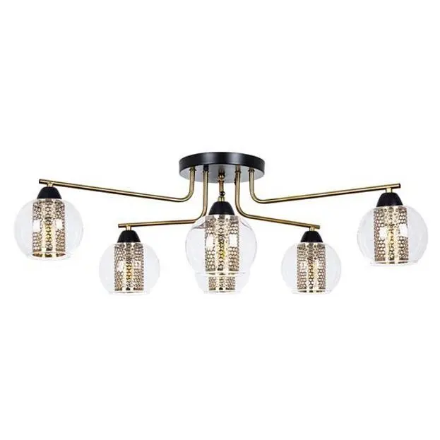 Потолочная люстра Arte Lamp A7045PL-6BK MANCHESTER Потолочная люстра Arte Lamp A7045PL-6BK MANCHESTER
