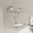 Подвесной светильник DENVER Белый + Хром Lampatron 8177-22380