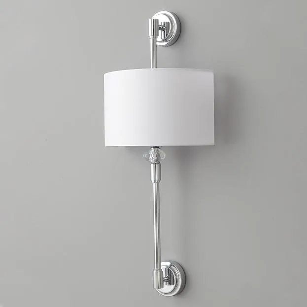 Бра Crystal Lux VINTAGE AP2 CHROME