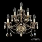 Бра хрустальный Bohemia 1413B/2+2+1/165 G M721