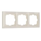 Рамка на 3 поста Werkel W0032003 (слоновая кость, basic) a051296 Snabb