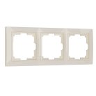 Рамка на 3 поста Werkel W0032003 (слоновая кость, basic) a051296 Snabb