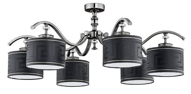 Потолочная люстра Kutek AVE-PL-6(BN/A) Averno Потолочная люстра Kutek AVE-PL-6(BN/A) Averno