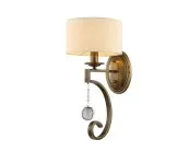 Бра NEWPORT 31301/A black brass MISSURI