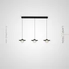Готовая комбинация светильников USKO TRIO Цвет Черный Lampatron 7529-20990