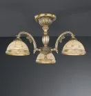 Потолочная люстра Reccagni Angelo PL 7024/3 Bronzo 7004