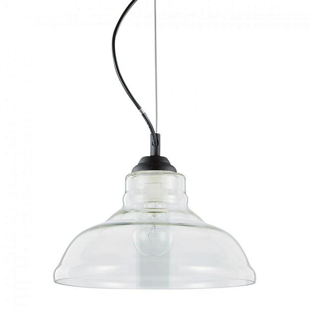Подвесной светильник Ideal Lux Bistro SP1 Plate Trasparente 120898
