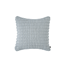 Подушка 45x45 cm Light Blue Cotton Wool-Mix Tom Dixon RICU45BLU Ridge
