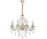 Подвесная люстра Lucia Tucci 1730.8 Barletta Cream White