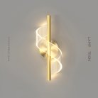 Бра ORNELLA WALL Цвет латунь Lampatron f-ornella-wall-brass 7611-24955