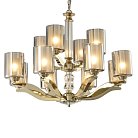 Подвесная люстра Newport 7908+4/C Gold М0062320