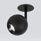 Встраиваемый светильник Elektrostandard 9926 LED 12W 4200K черный Ball a053738