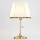 Настольная лампа бронза с белым абажуром Citilux CL402730 Линц