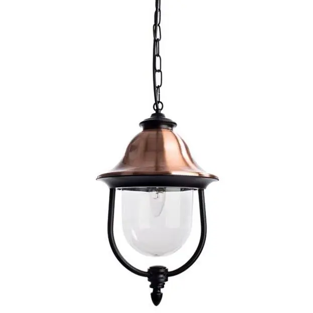 Уличный подвесной светильник Arte Lamp A1485SO-1BK BARCELONA Уличный подвесной светильник Arte Lamp A1485SO-1BK BARCELONA