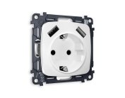 Комплект механизма электрической розетки Ambrella Volt MO129010 QUANT